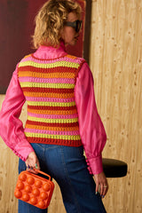 Kooks Striped Crochet Vest - SSA353 (UKL)