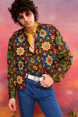 Drifter Kaleidoscope Embroidered Vest