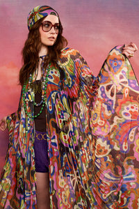 Wild Tales Butterfly Pleated Cape