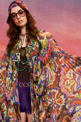 Wild Tales Butterfly Pleated Cape