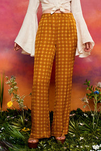 Heart of Gold Daisy Broderie Trousers