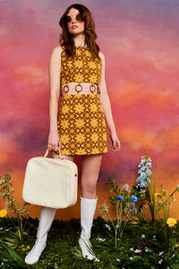 Summertime O-Ring Daisy Mini Dress