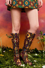 Love Is Love Kaleidoscope Embroidered Boot
