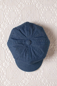 Carrie Anne Denim Baker Hat