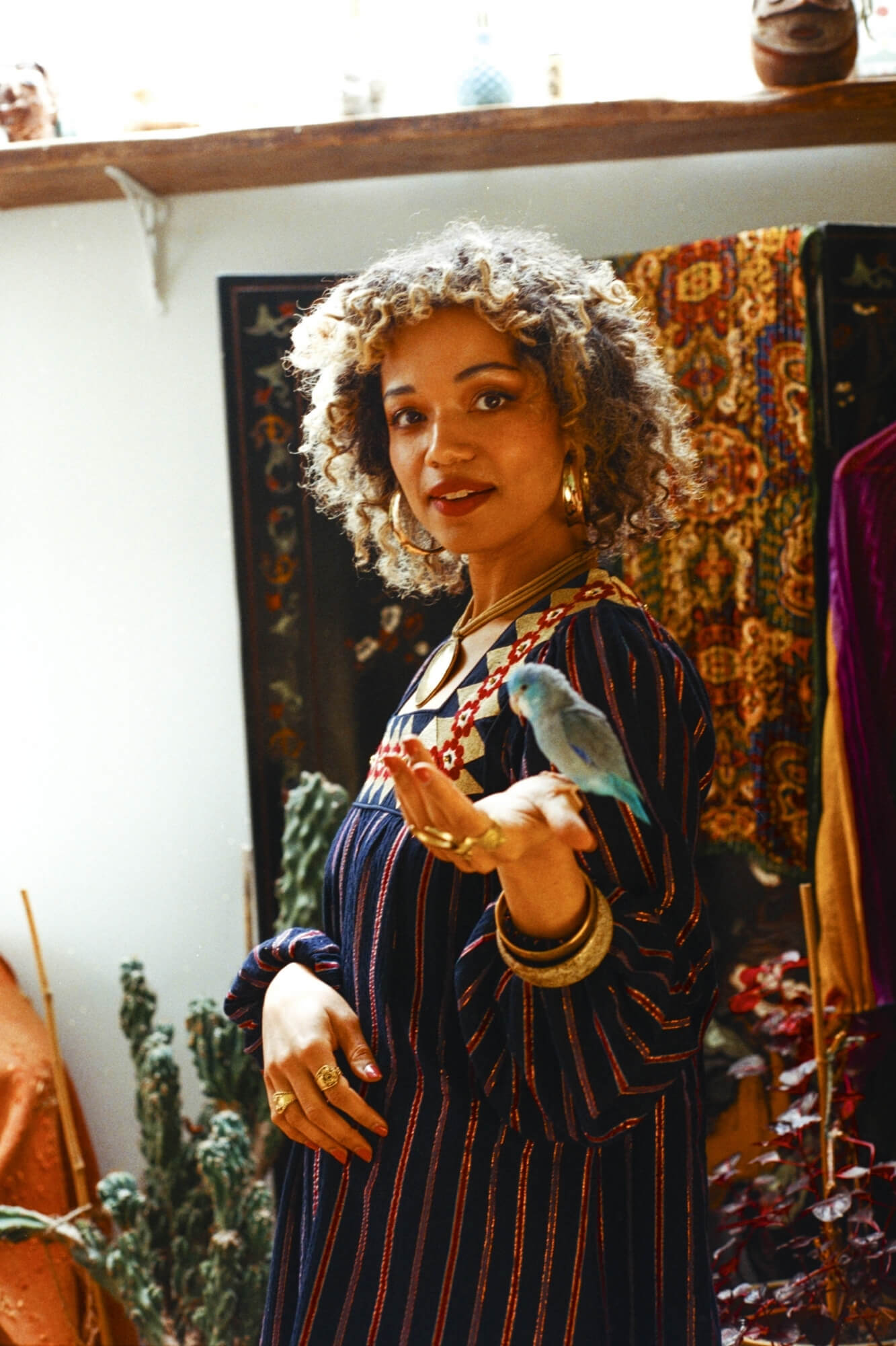 Magic Carpet Ride collection featuring 70s striped mini by The Hippie Shake