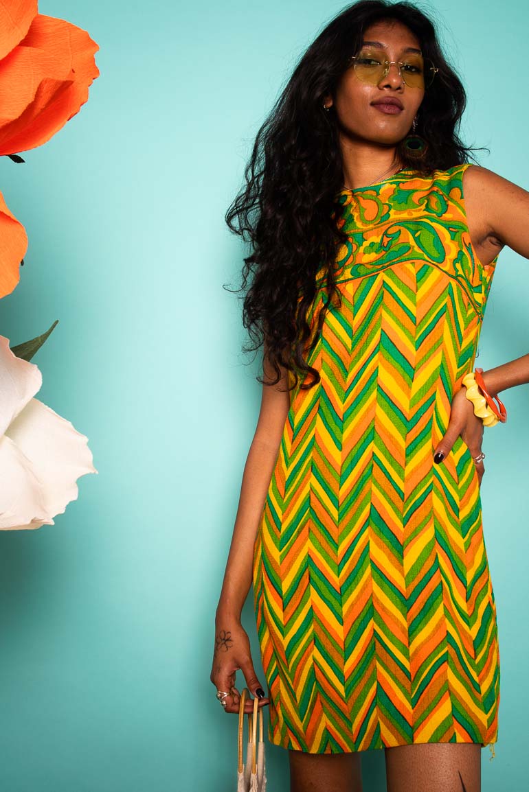 1960s mini clearance dress
