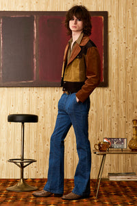 Jeepster Panelled Denim Flares