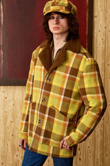 Candidate Teddy Green Check Coat