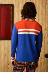 Satisfaction '74 Blue Stripe Jumper