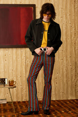 Freddie Glam Striped Flares