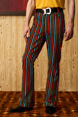 Freddie Glam Striped Flares