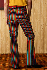 Freddie Glam Striped Flares