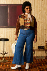 Golden Years Corduroy Patchwork Jacket
