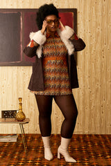 Hot Love Heartbeat Knit Mini Dress