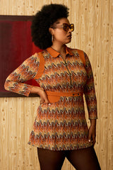 Hot Love Heartbeat Knit Mini Dress