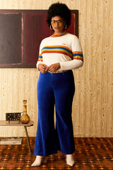 Janine Retro '74 Stripe Knit Sweater