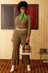 Rebel Rebel Brown Retro Flares