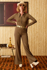 Rebel Rebel Brown Retro Flares