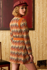 Hot Love Heartbeat Knit Mini Dress
