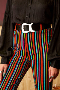 You Belong in Rock N' Roll Guitar Buckle Belt