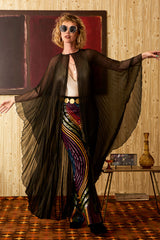 Into the Night Pleated Cape