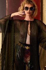 Into the Night Pleated Cape