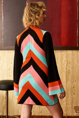 End of the Line Stripe Knit Mini Dress