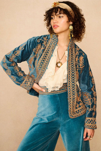 Azure-Teal-Velvet-Embroidered-