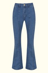 Jeepster Panelled Denim Flares
