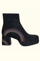 I Took A Trip Rainbow Platform Boot