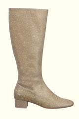 Cosmic Dancer Gold Lurex Gogo Boot