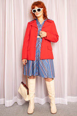 Vintage 1970s Red Blazer