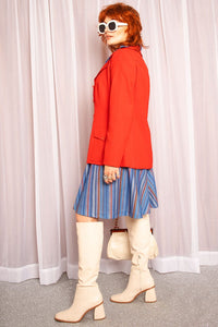 Vintage 1970s Red Blazer