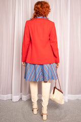 Vintage 1970s Red Blazer