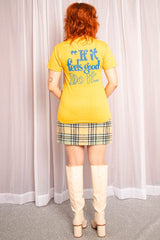 Vintage 1970s Yellow Band T-Shirt