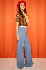 Vintage 1970s Denim Flared Jeans