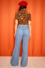 Vintage 1970s Denim Flared Jeans