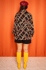 Vintage 1970s Patterned Shirt
