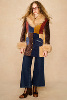 Underground Collection featuring 70s patchwork coat by The Hippie Shake