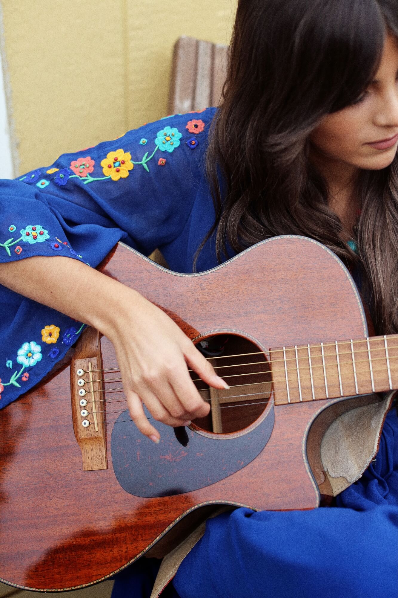 Festival collection featuring odessa blue maxi dress by The Hippie Shake