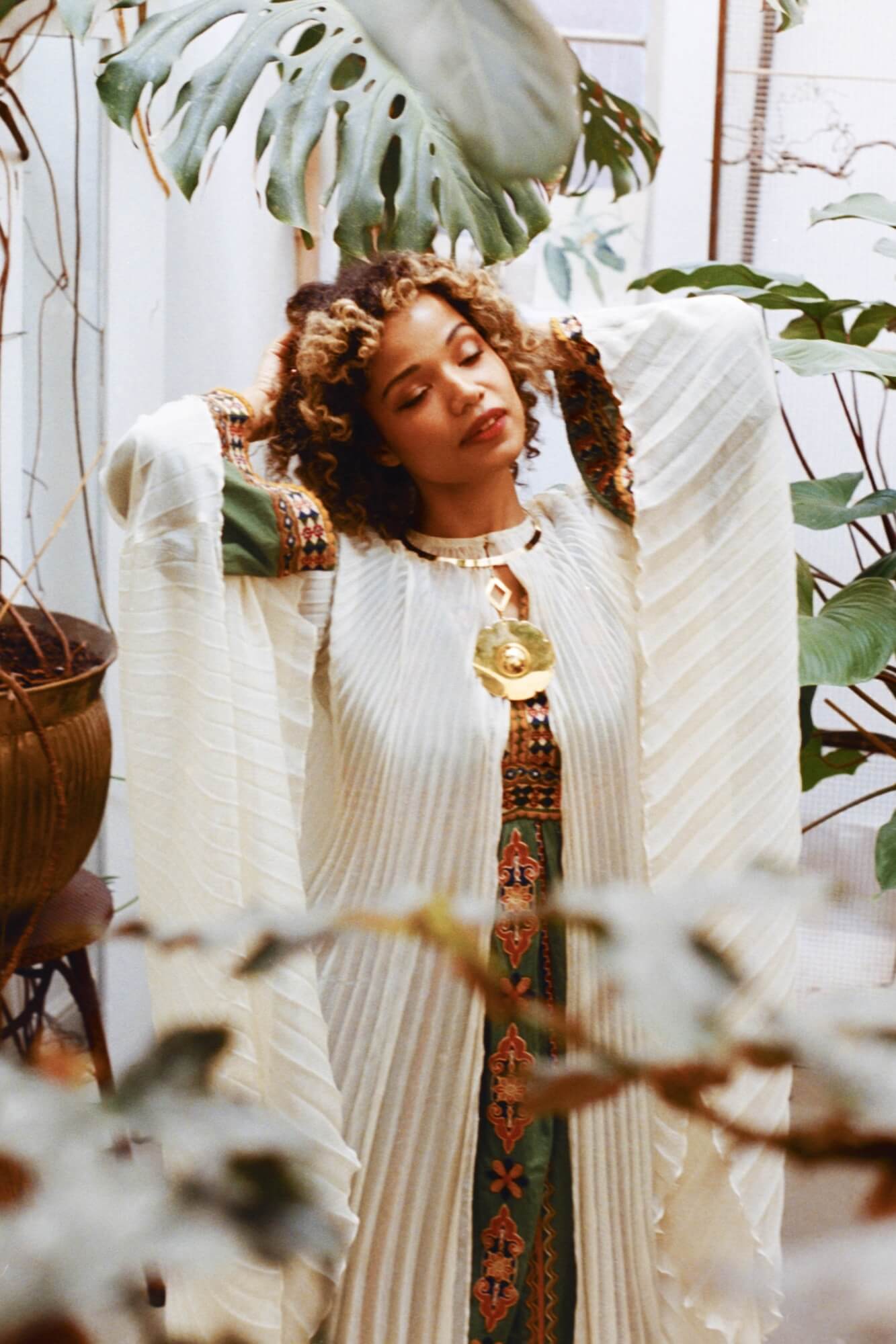 Magic Carpet Ride collection featuring 70s cream cape by The Hippie Shake