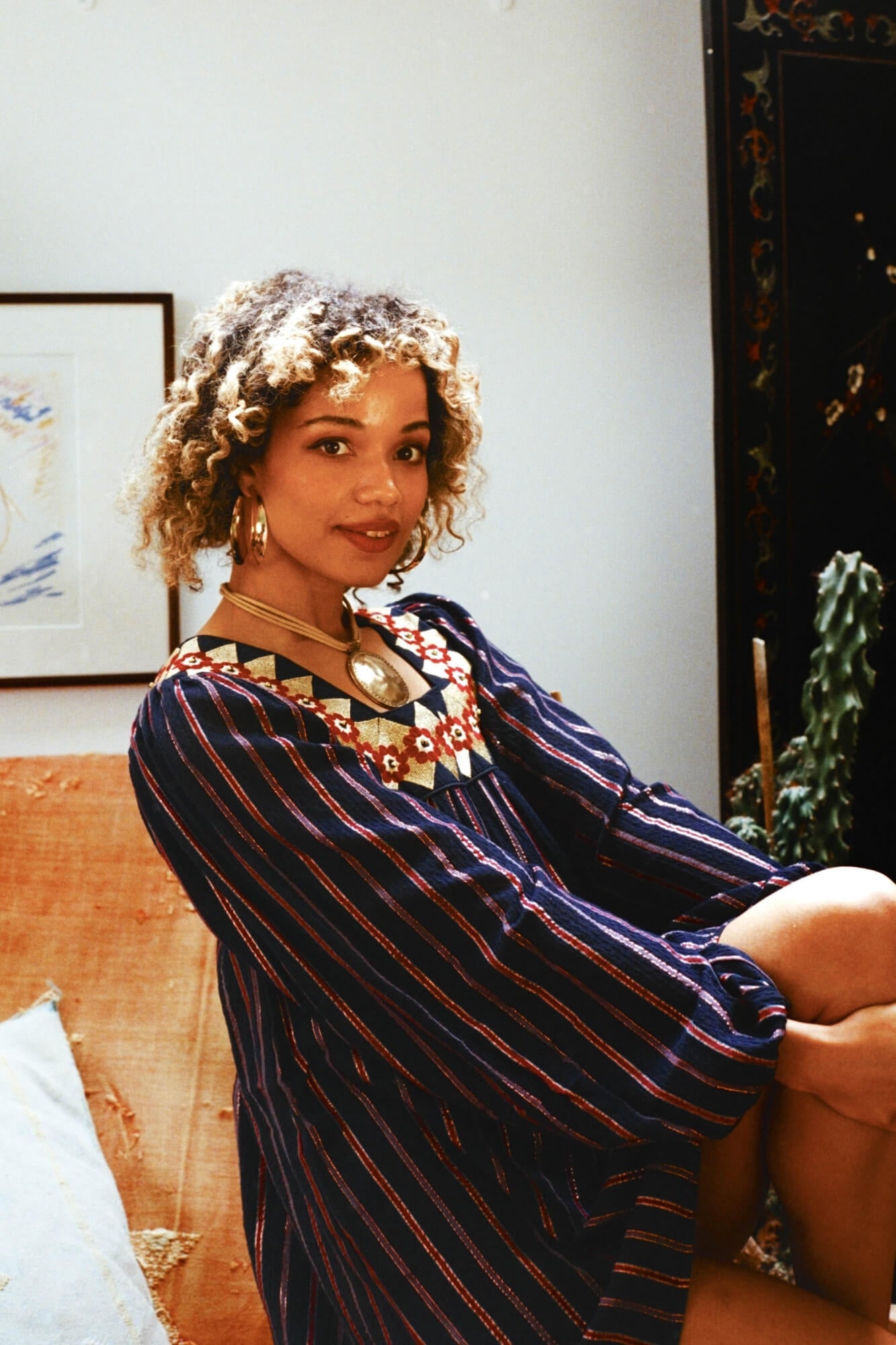 Magic Carpet Ride collection featuring 70s striped mini by The Hippie Shake
