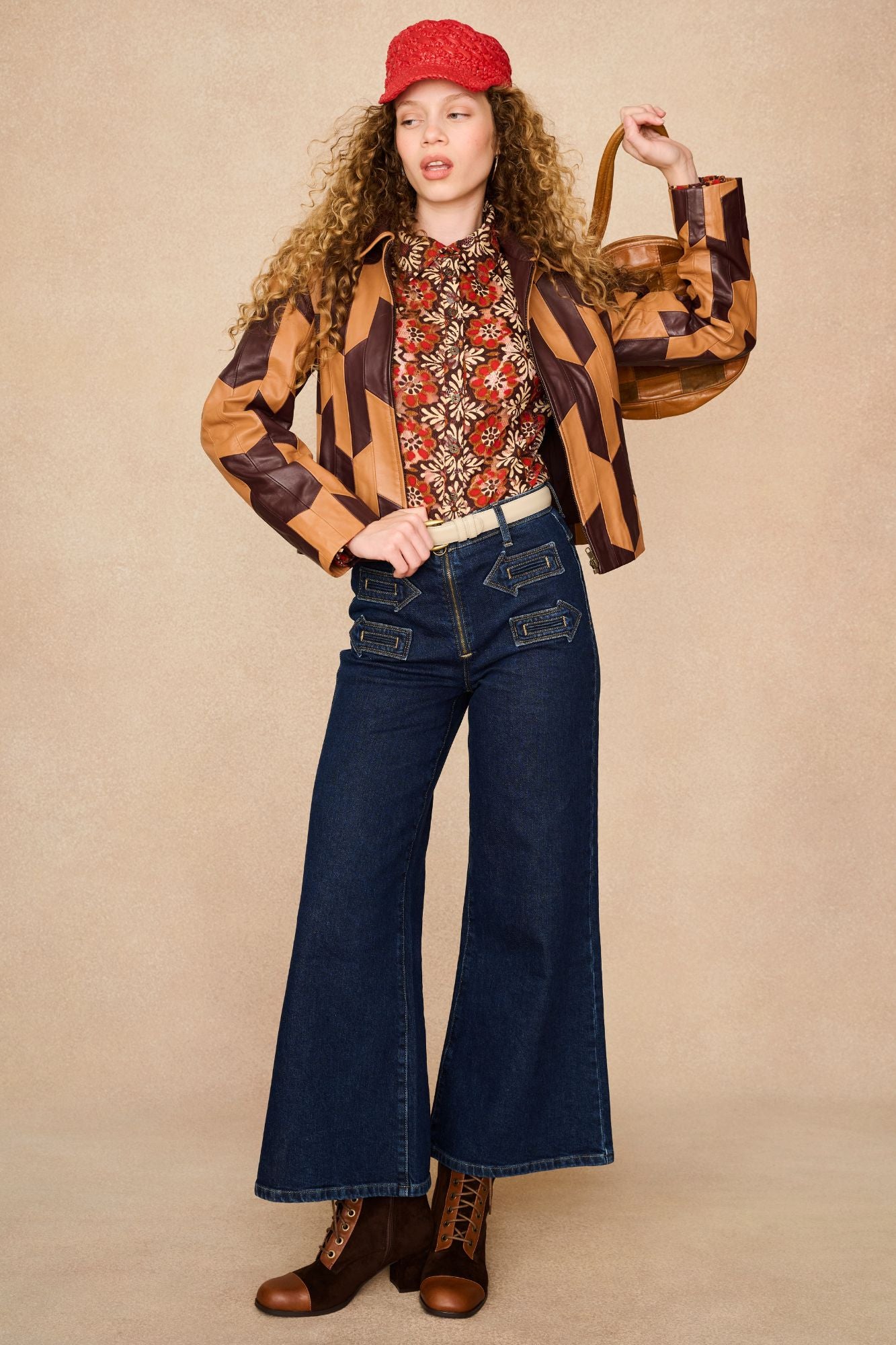 Underground Collection featuring 70s cropped flares by The Hippie Shake