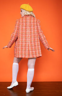 Vintage 70s Plaid Coat