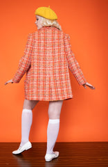 Vintage 70s Plaid Coat