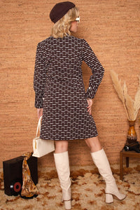 Vintage 1970s Midi Dress