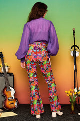 All My Loving Psychedelic Flares - Trousers