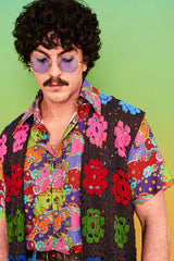 All Things Must Pass Crochet Vest - Mens