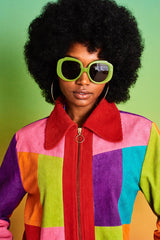 All Together Now Patchwork Jacket - Jackets & Coats