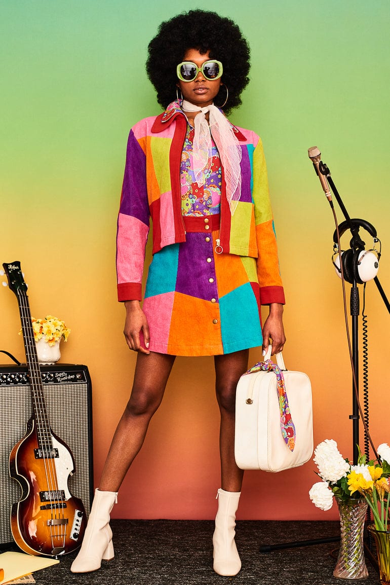All Together Now Patchwork Jacket - Jackets & Coats